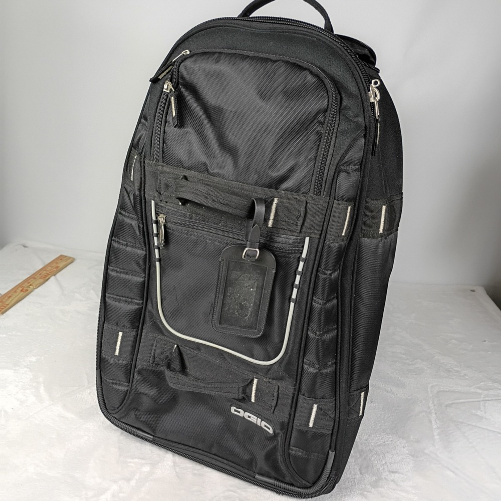 OGIO Rolling Backpack  Large Black Wheeled Travel Bag Gorpcore Utility Work